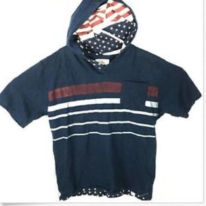 Free Planet Boys Hoodie Blue Sweatie Size 14/16 10